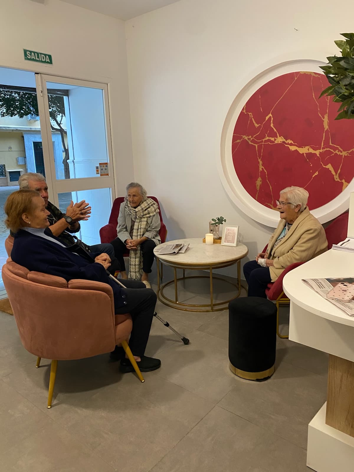 Visita a la residencia Divina Misericordia